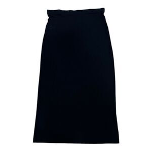 DKNY Black Stretch Maxi Skirt M/L